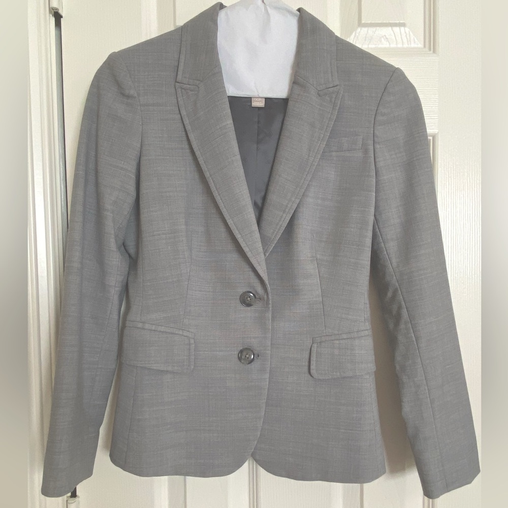 Tiny size 00 Banana Republic jacket gray blazer